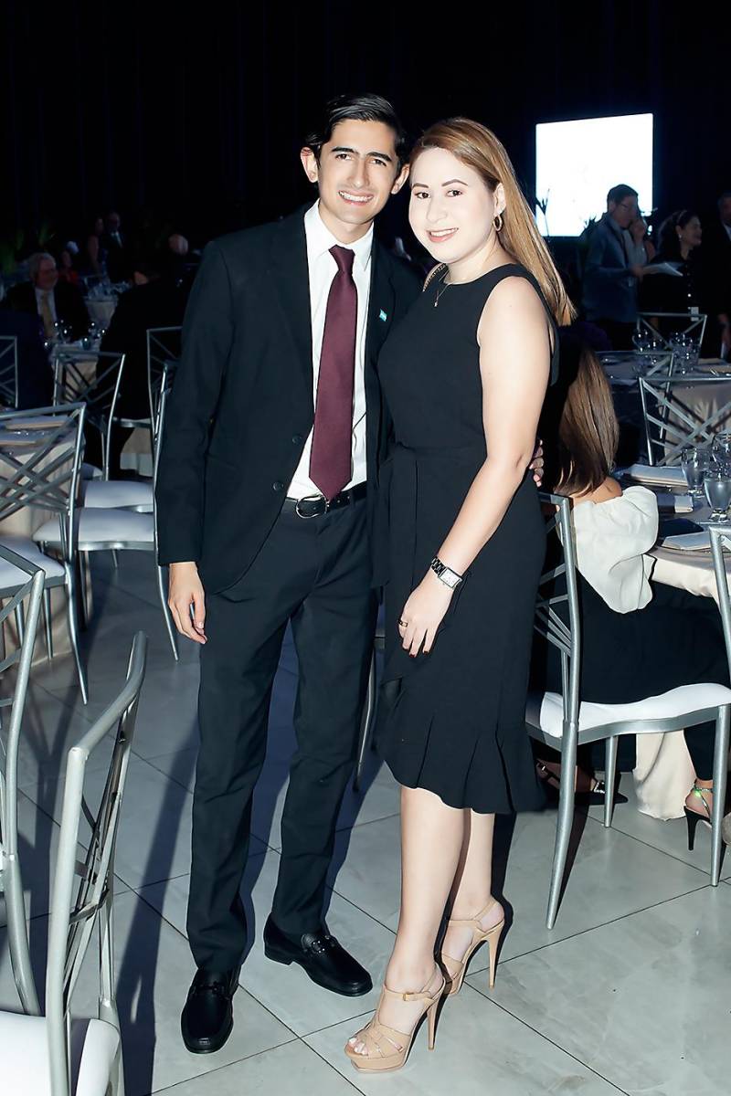 Orlando Merino y Michelle Valladares