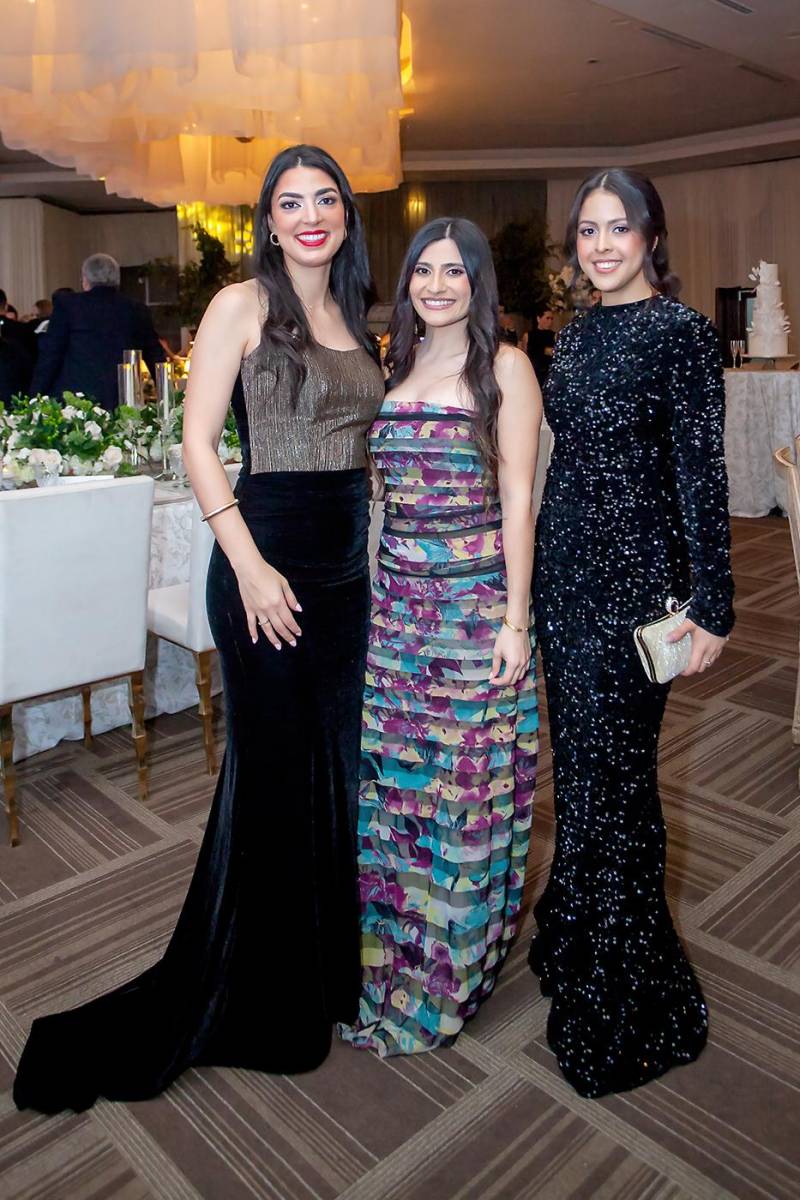 María Yuja, Nicole Andonie y Génesis Paz.