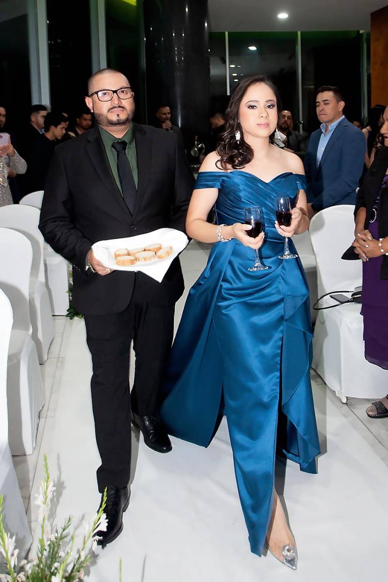 Ángel Romero y Eunice Morales.