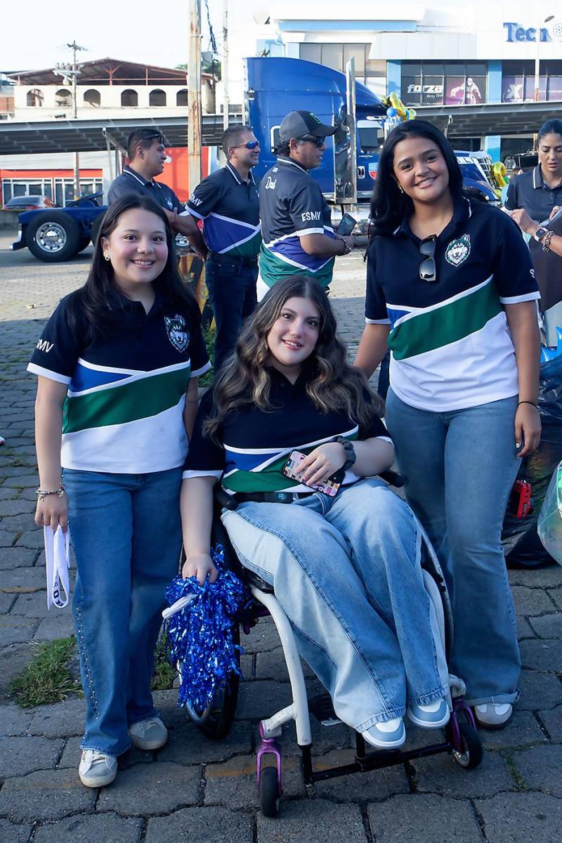 Mafer Castellón, Arianna Giacoman y Alejandra Miranda.