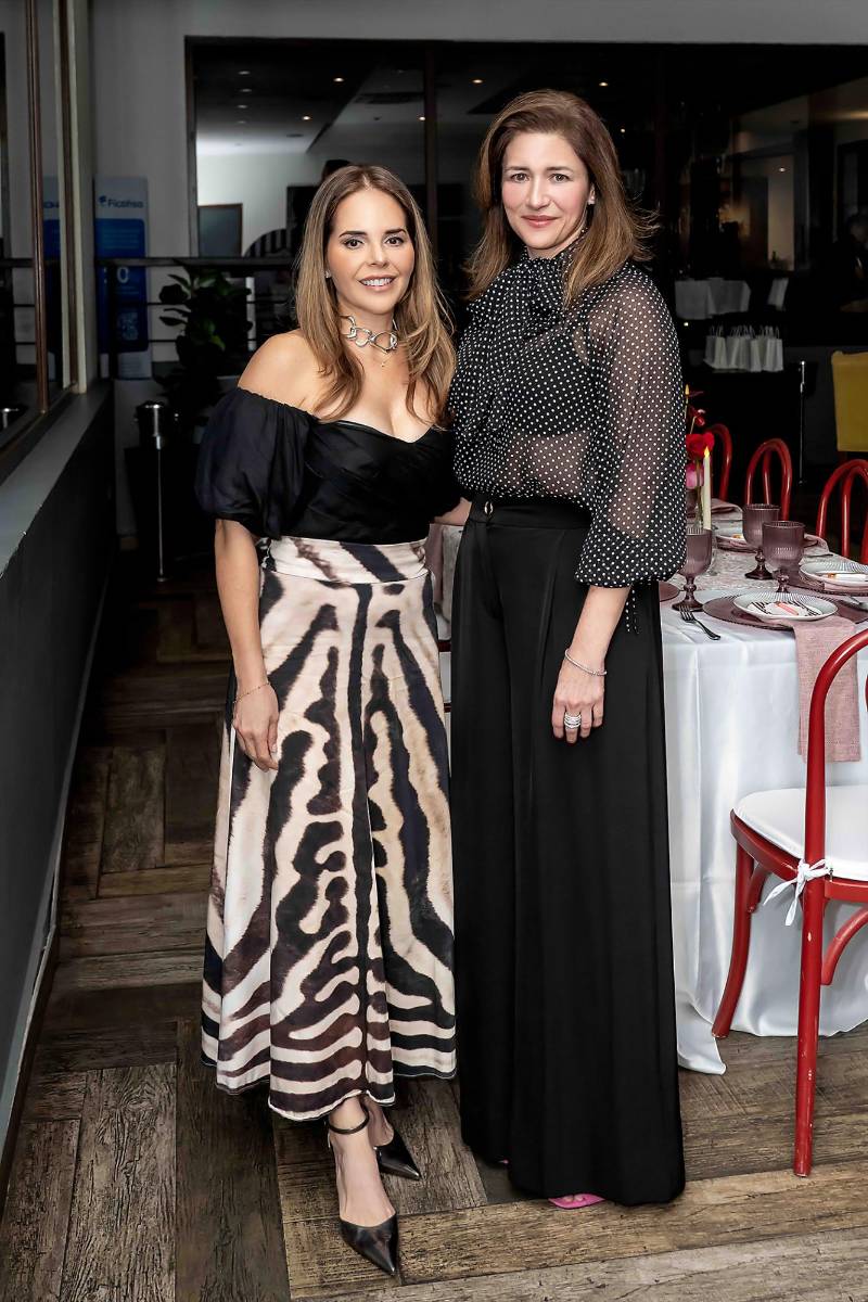 Krista Hepburn y Ana Lucía Lardizábal.