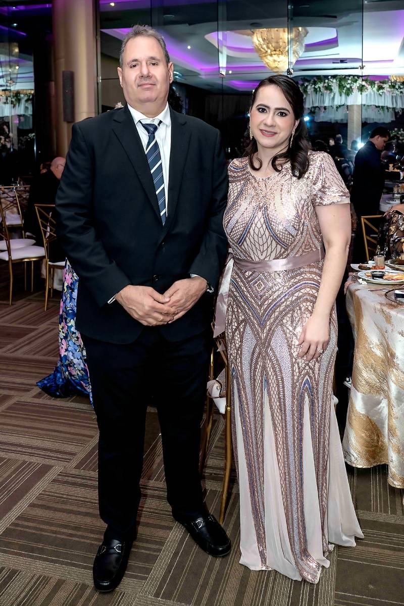 Omar Canahuati y Sofía Saybe. 