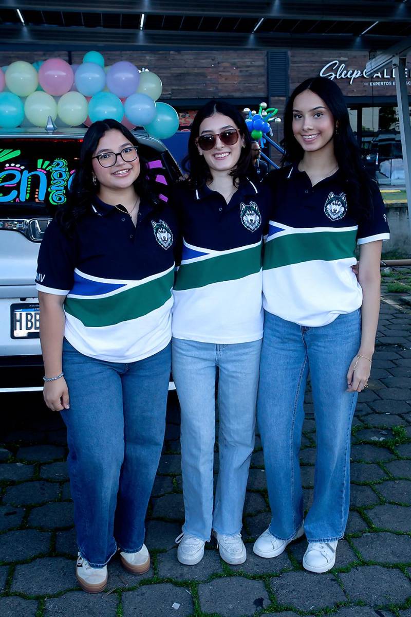 María José Pérez, Anna Matute y Karla Mejía.