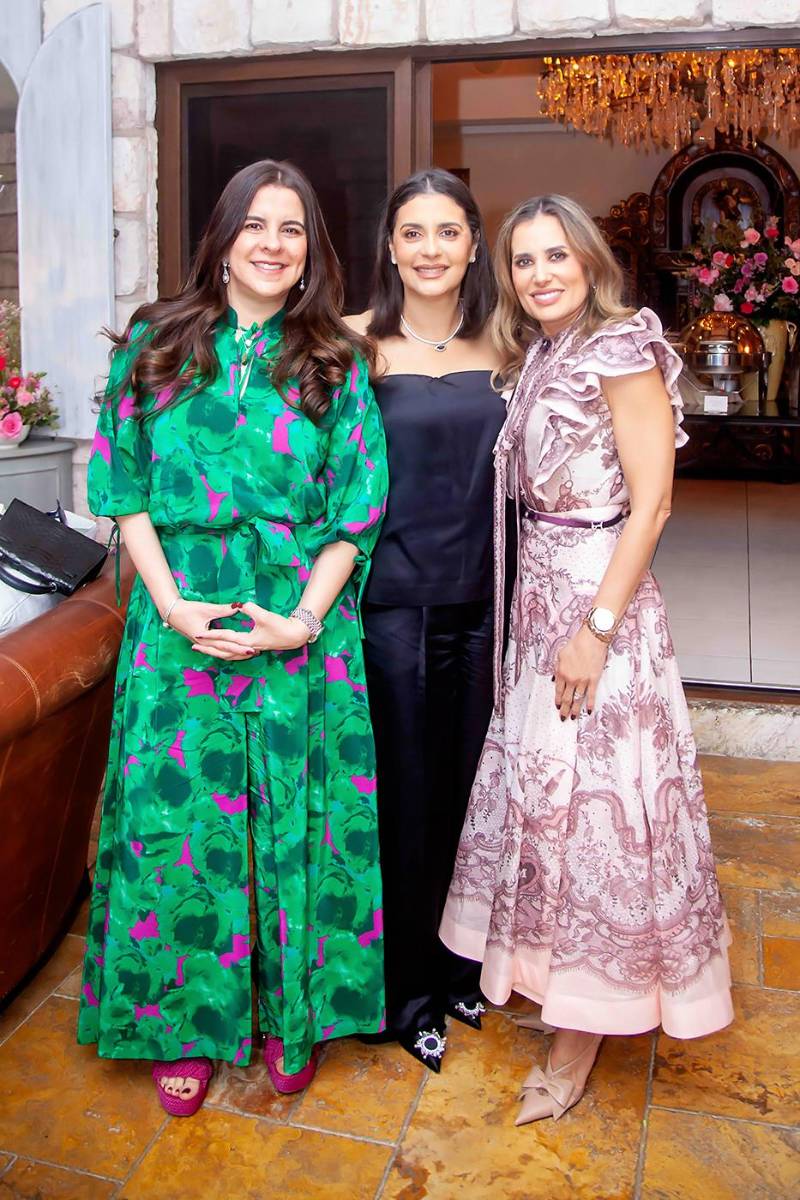 Marinette Kattán, Mónica Piechotka y Erika Andonie.