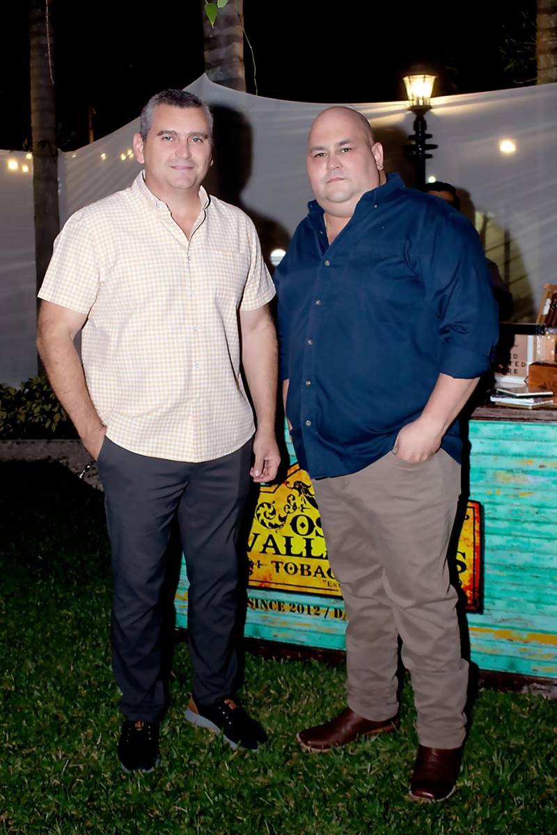 Farid Kattum y Arturo Rodezno.