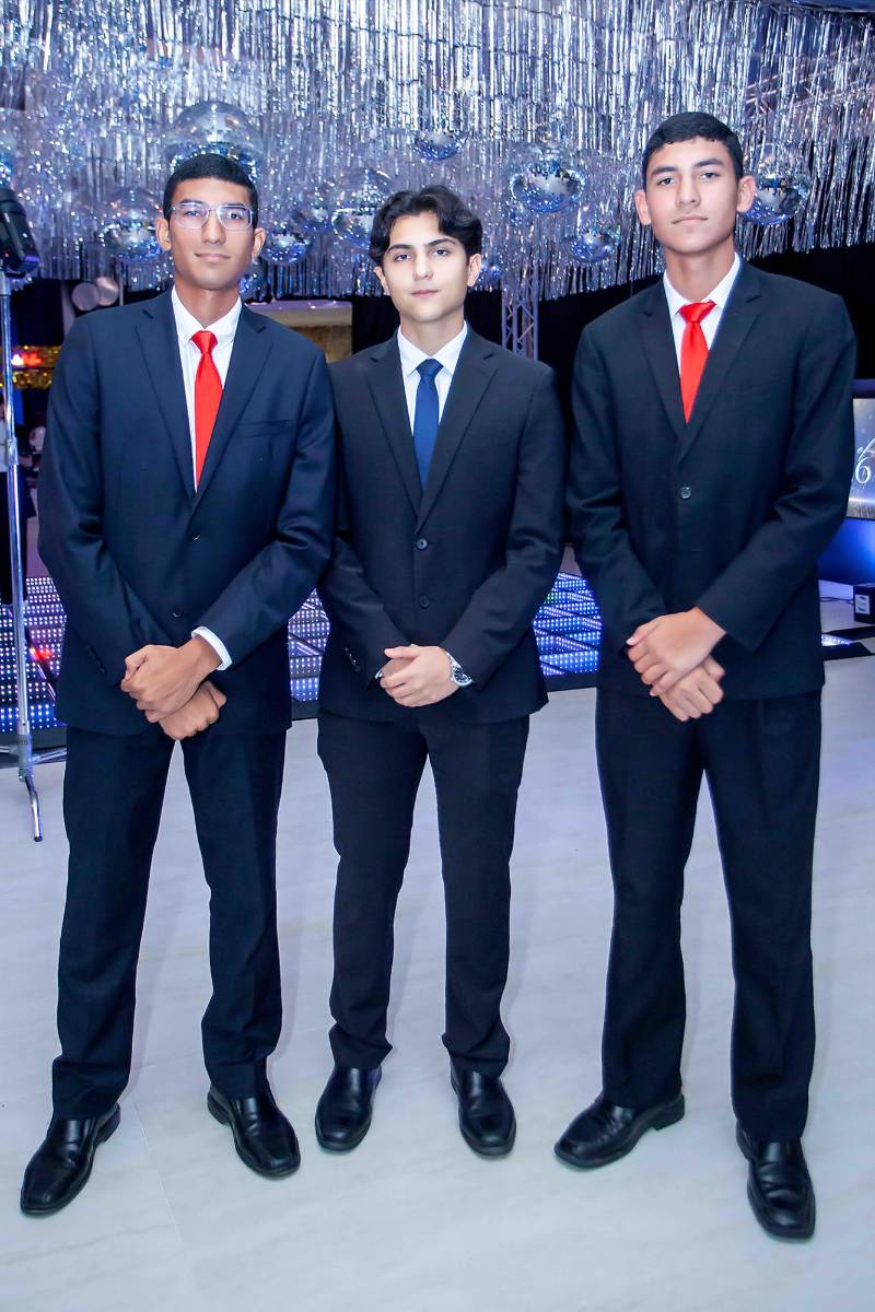  Juan Pablo Osorto, Josué Medrano y José Abrahán Osorto. 