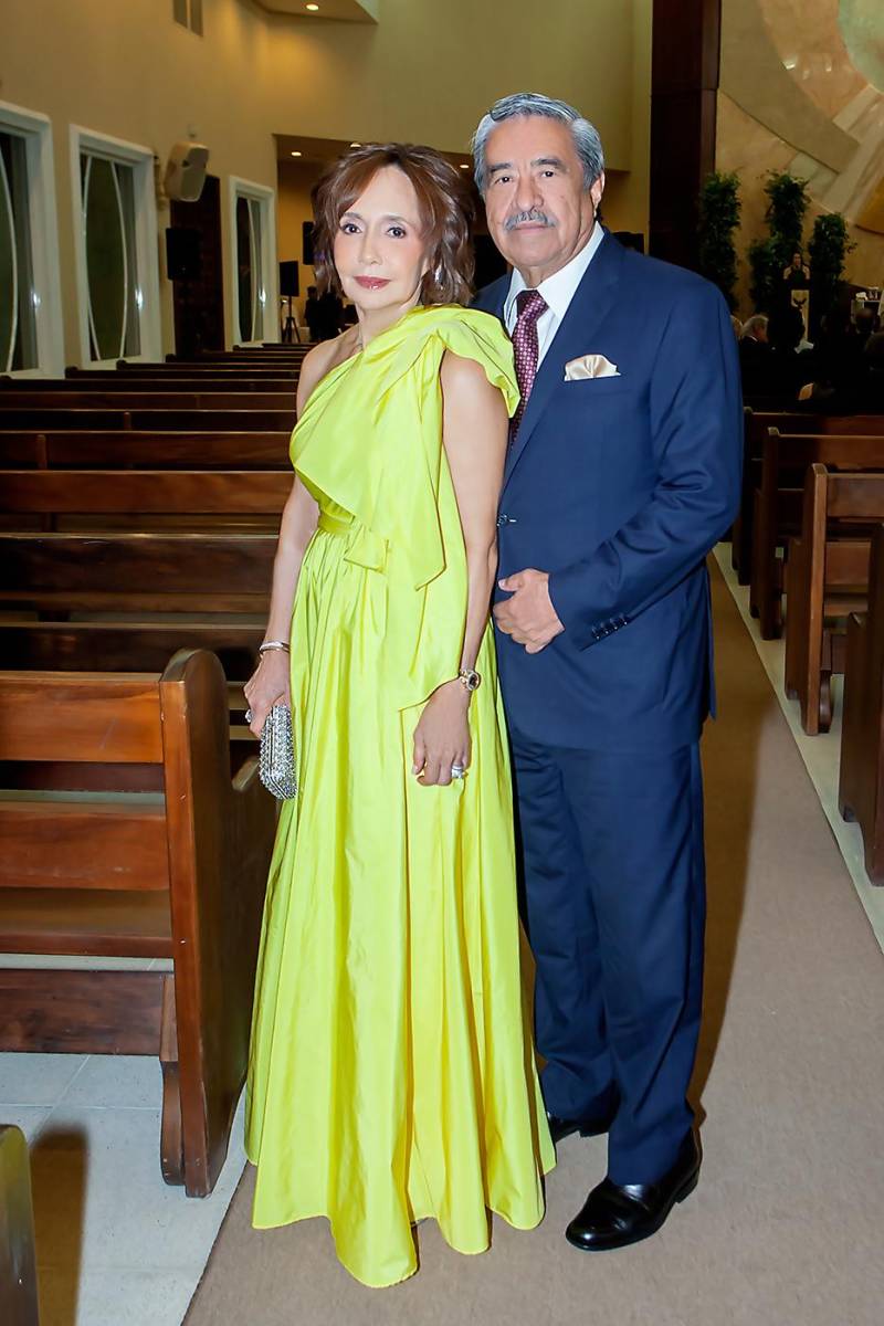 Patricia y Rafael Flores.