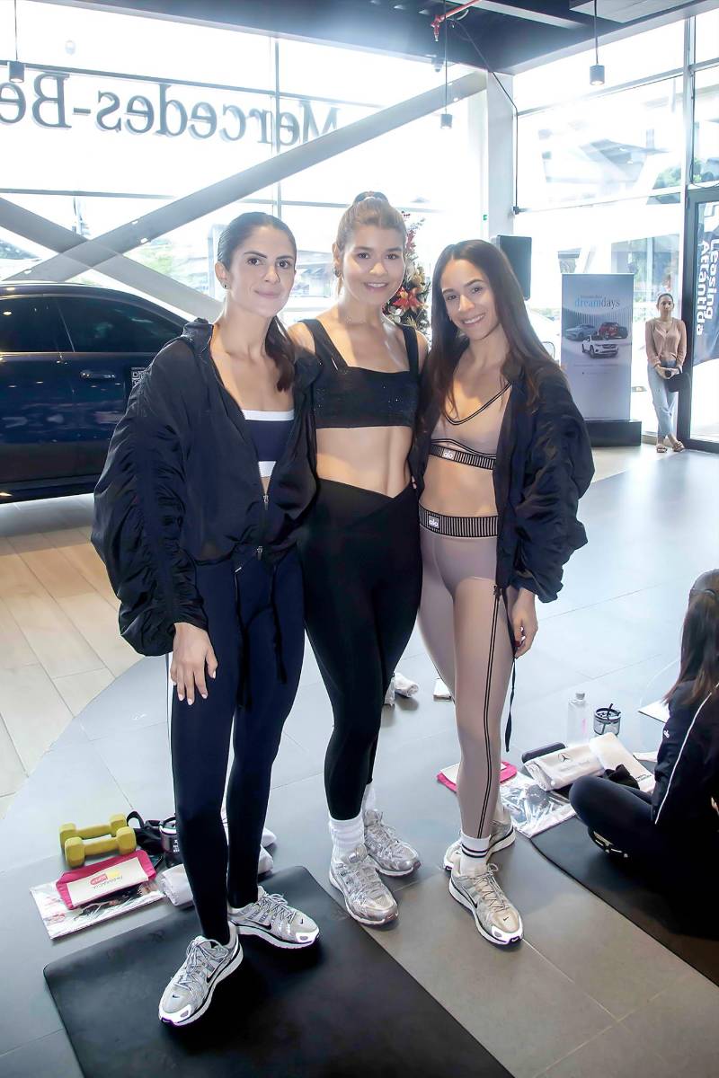 Mercedes-Benz Honduras celebra el bienestar con “Barre &amp; Drive” junto a Leasing Atlántida y Estilo