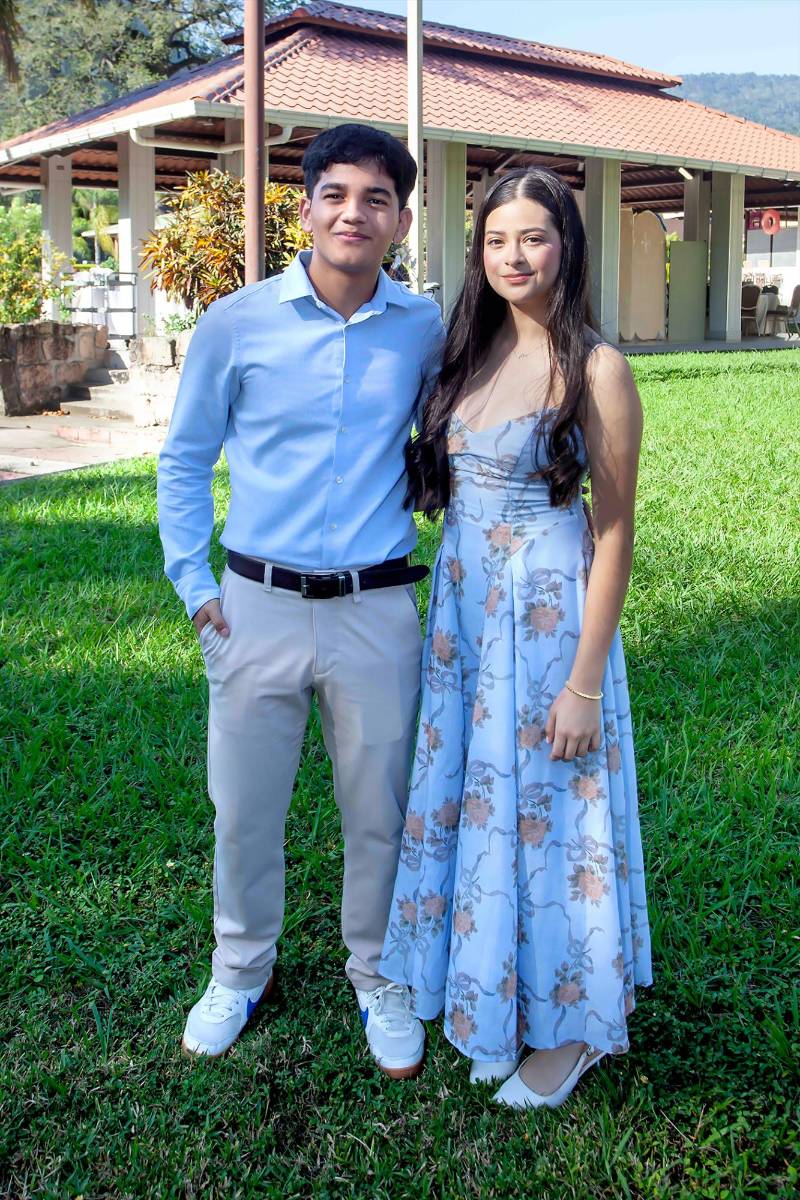 Diego Cacéres y Dayana Reyes.