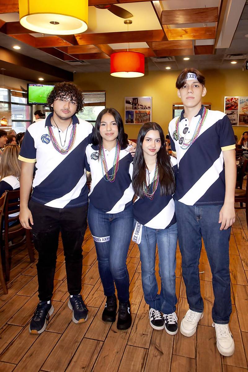 Carlos Villar, Ruth Ávila, Sofía Mejía y Juan Diego Villalvir.