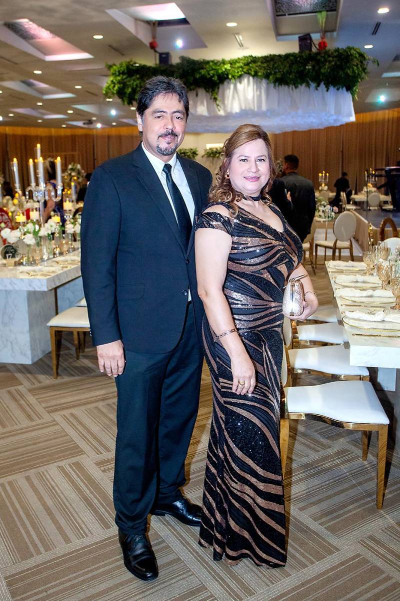 Eduardo Bográn e Isabel Escóbar.