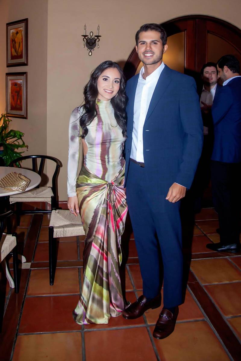 Natalia Andonie y Andrés Saybe.