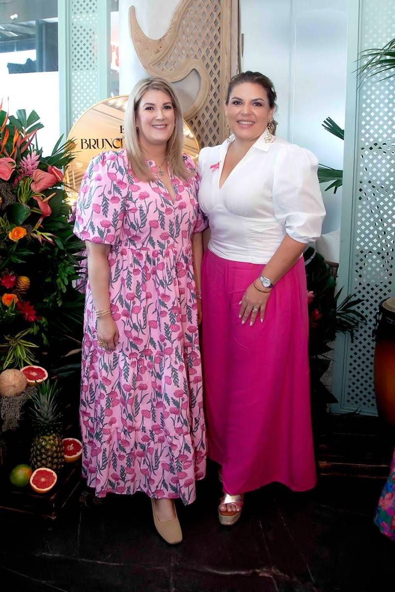 Giselle Downing y Blanca Villeda.