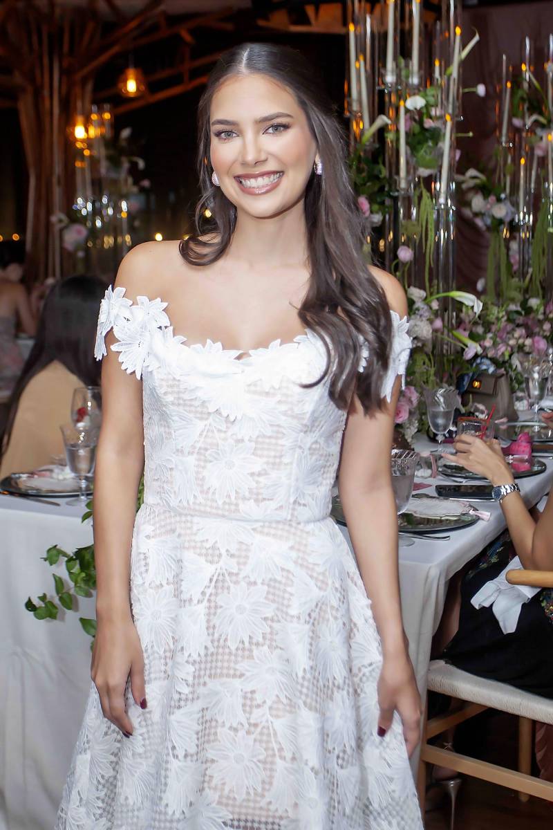 La agasajada Eugenia Sofia Salgado Romero.