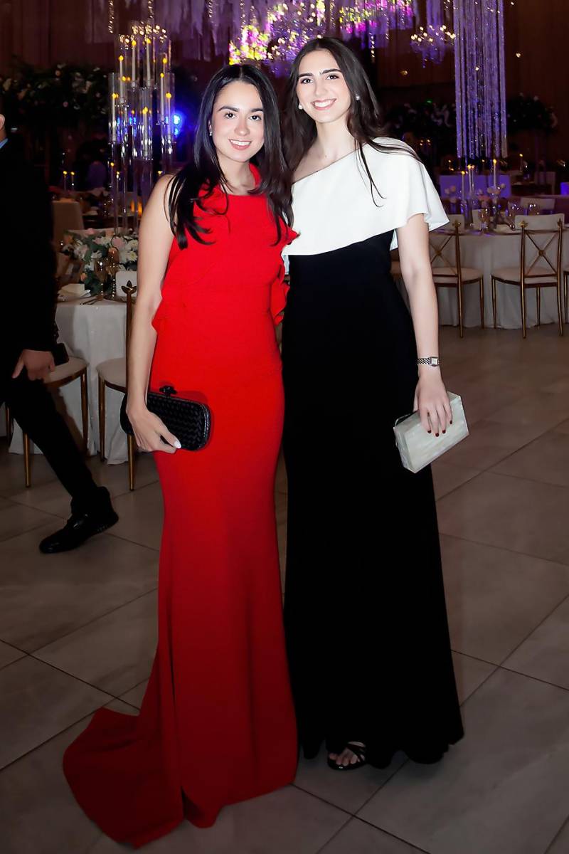 Cristel Lesage y Daniella Facussé.