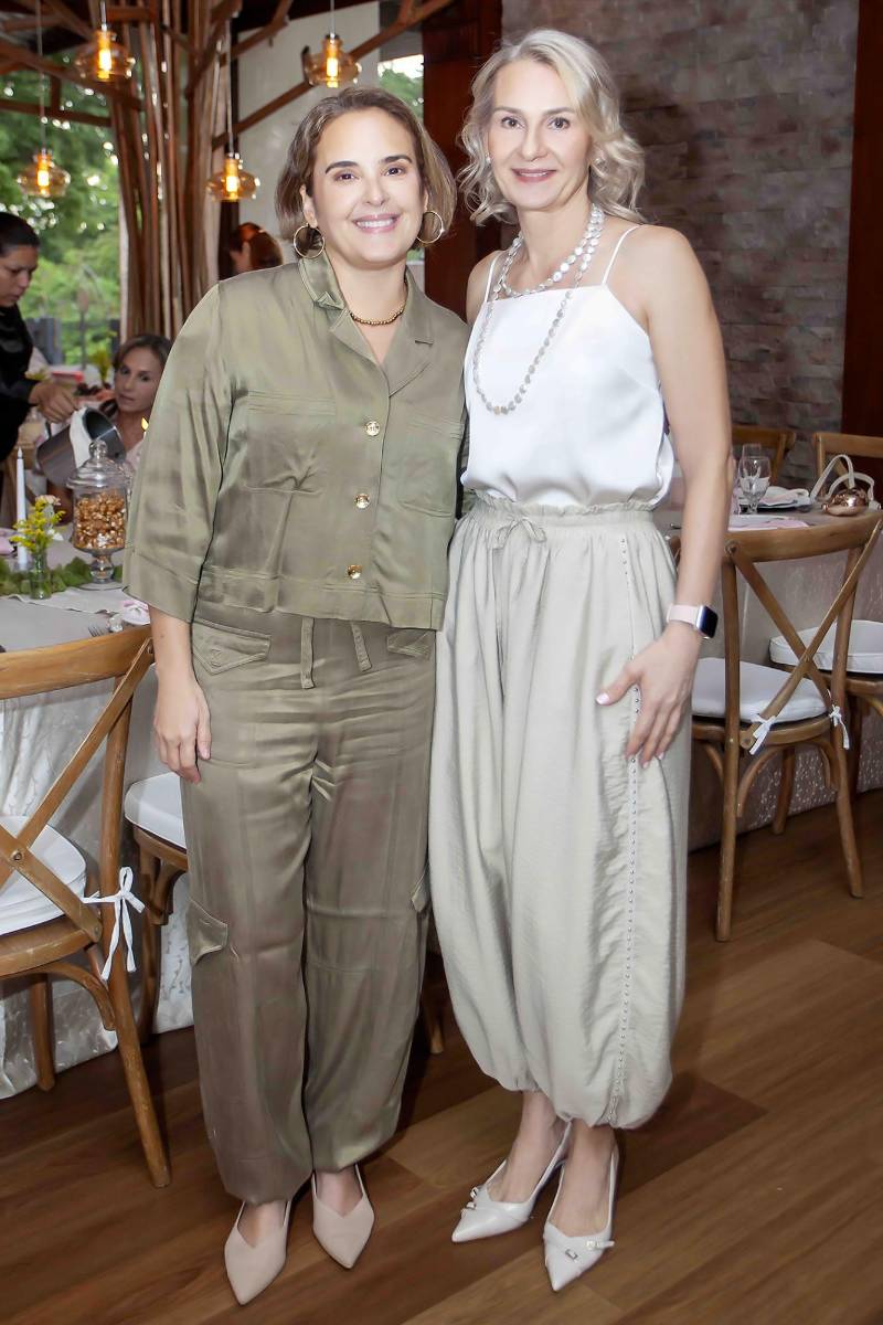 Male Matute y Carla Mainardi de Irías.