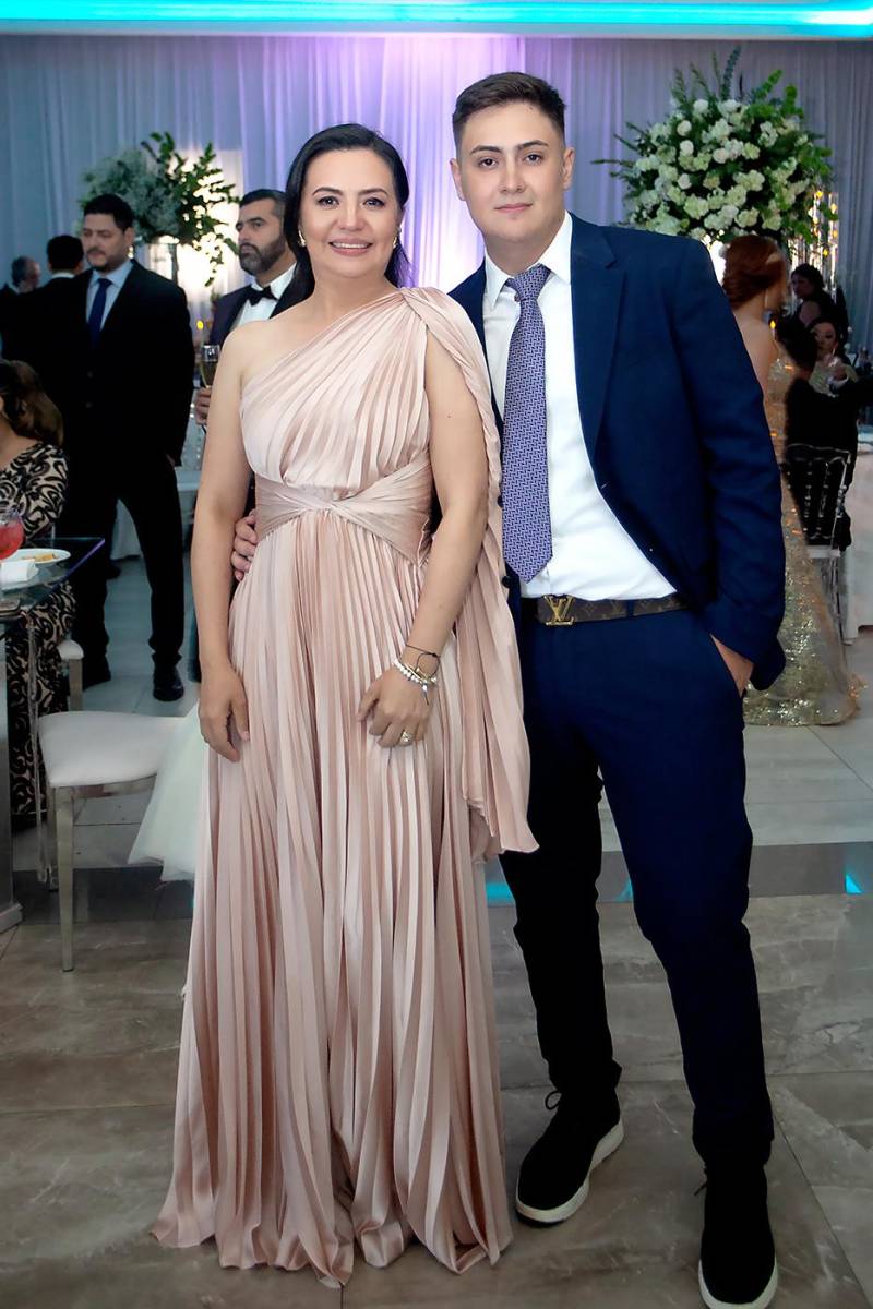 Mariela Cardona y Fabio Portillo.