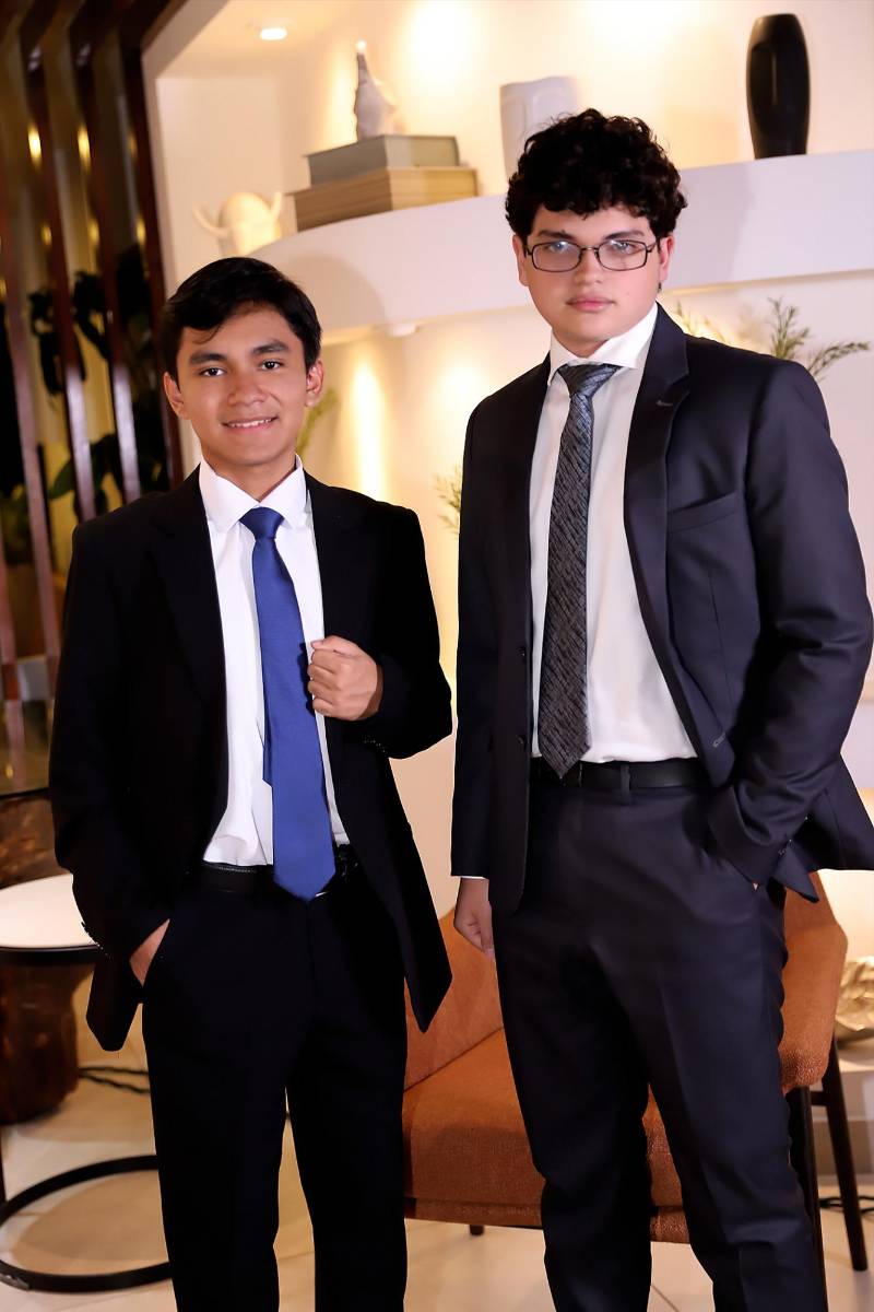 Mario Aguilar y Santiago Facussé.