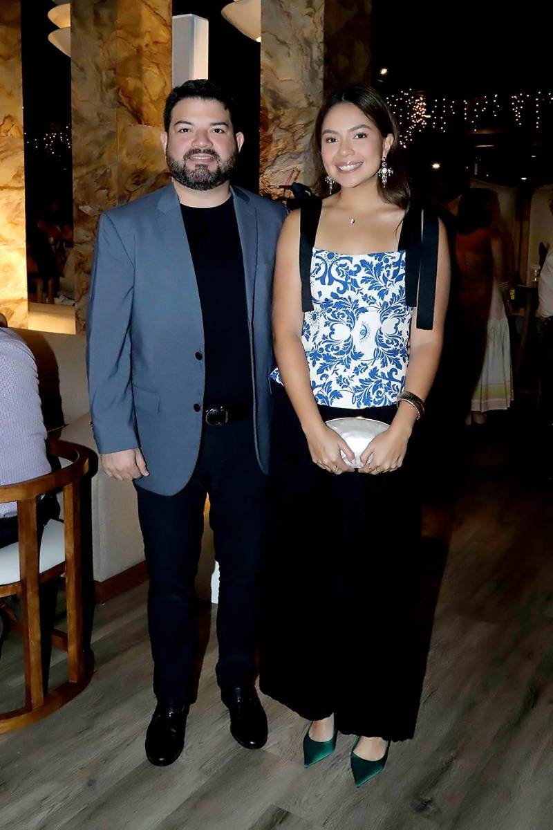 Kamal Diek y Mariana León.