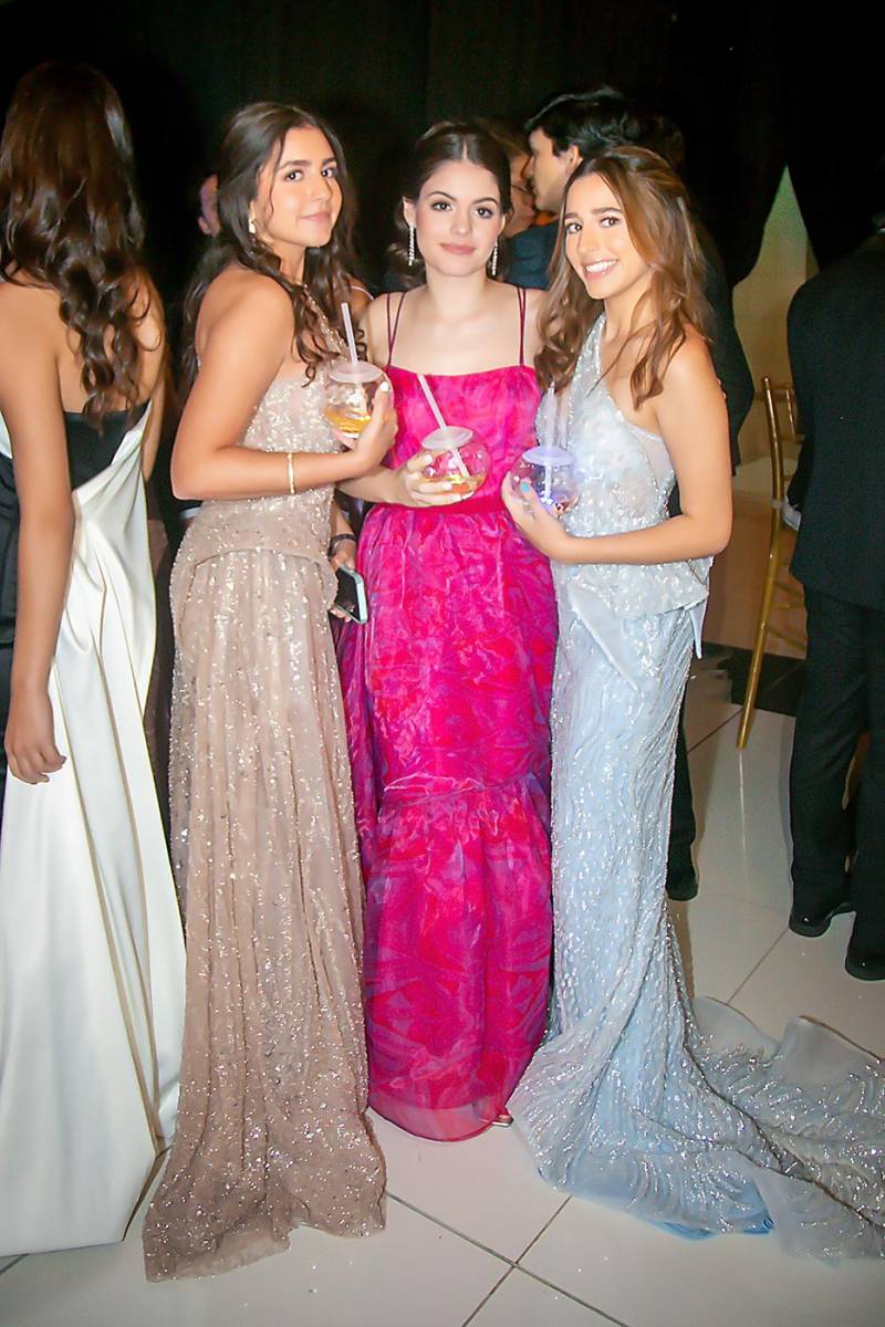 Catherine Reynaud, Adriana Teruel y Natalia Córdoba.