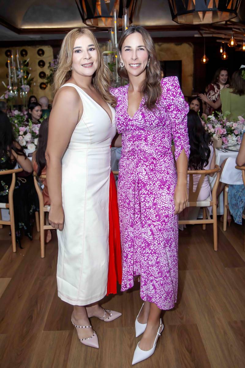 Briselda Salgado y Natasha Canahuati.