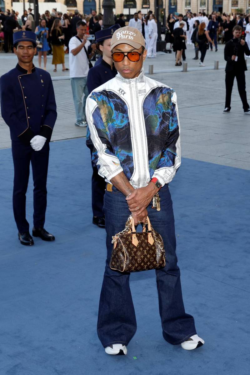 El rapero, artista y diseñador estadounidense Pharrell Williams