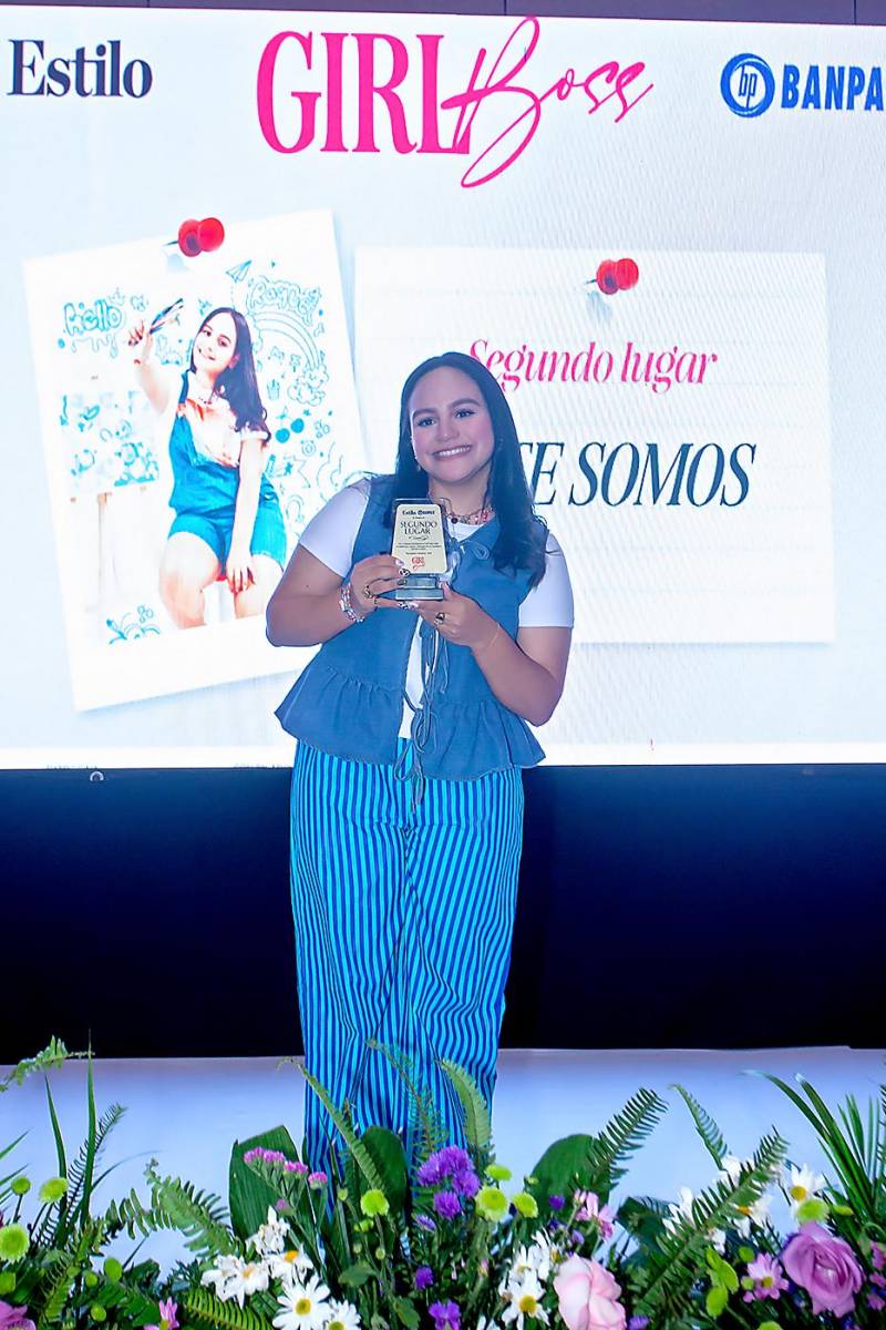 Raquel Ochoa, ganadora del segundo lugar de Girl Boss 2025.