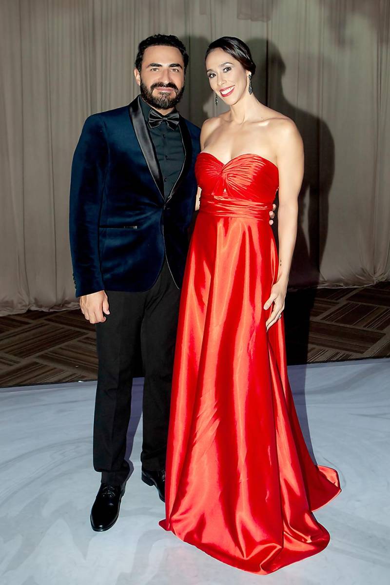 César Hernández y Wendy Enamorado.