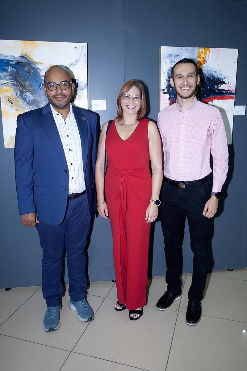 Fernando Carranza, Claudia Alcerro y Leonardo Rodríguez.