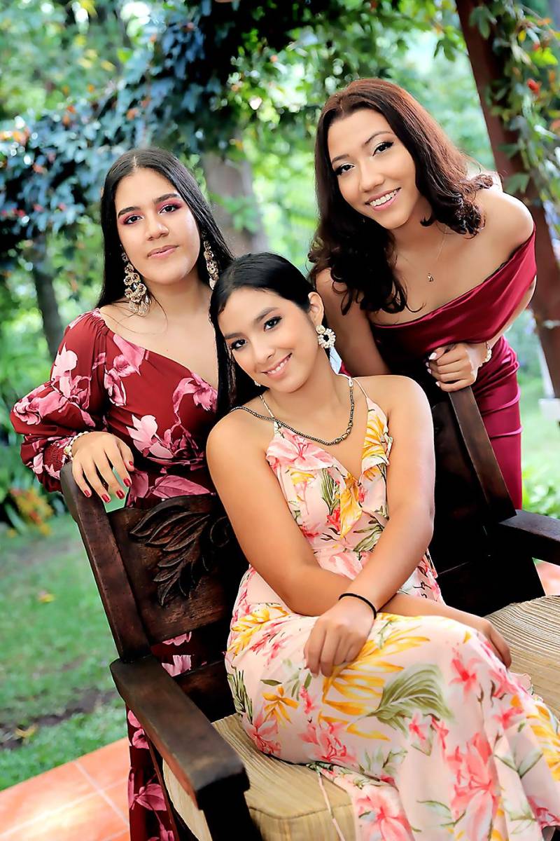 Yamila Restrepo, Valentina Amaya y Daniela Díaz