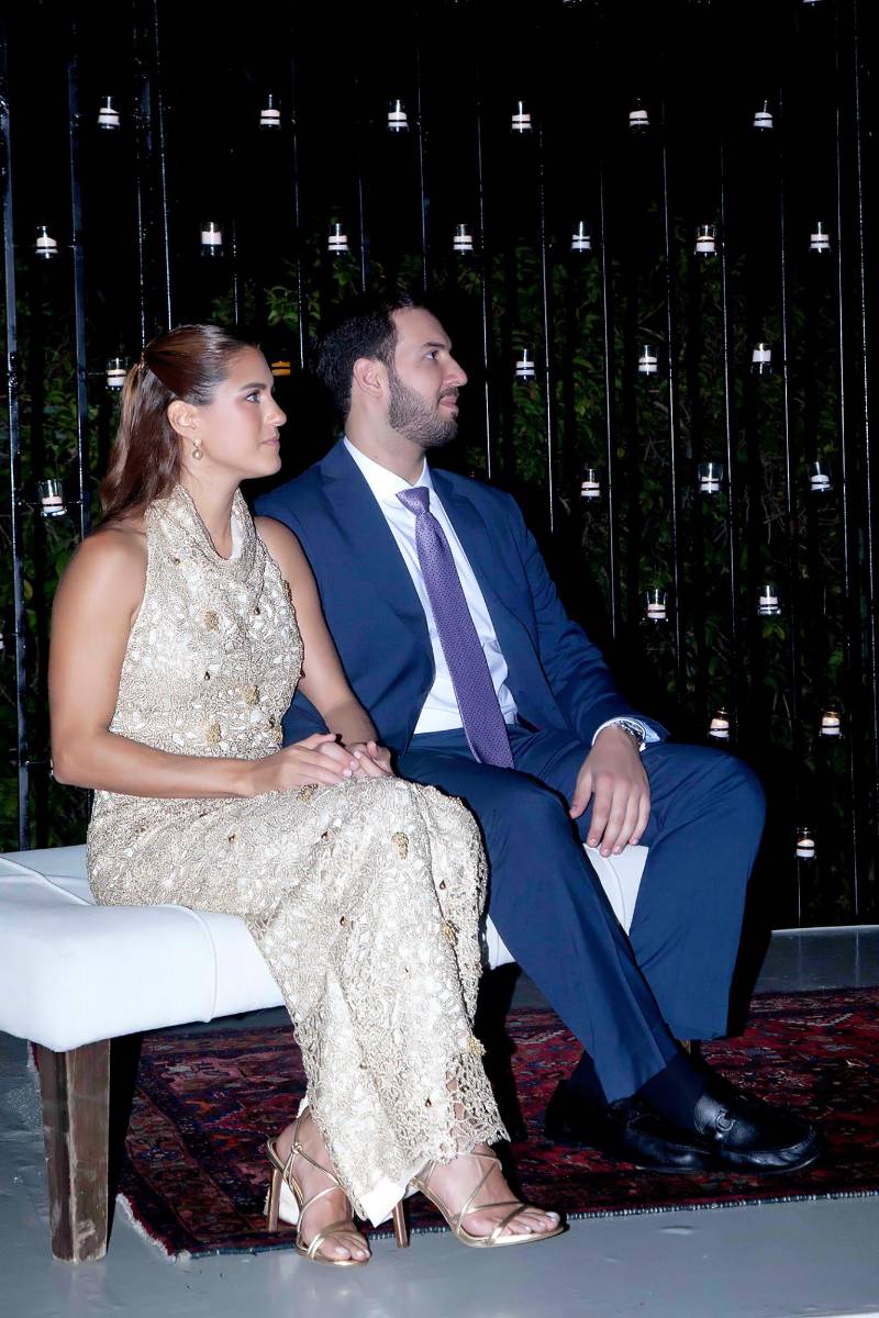 Marcela Andonie y Carlos Simán.