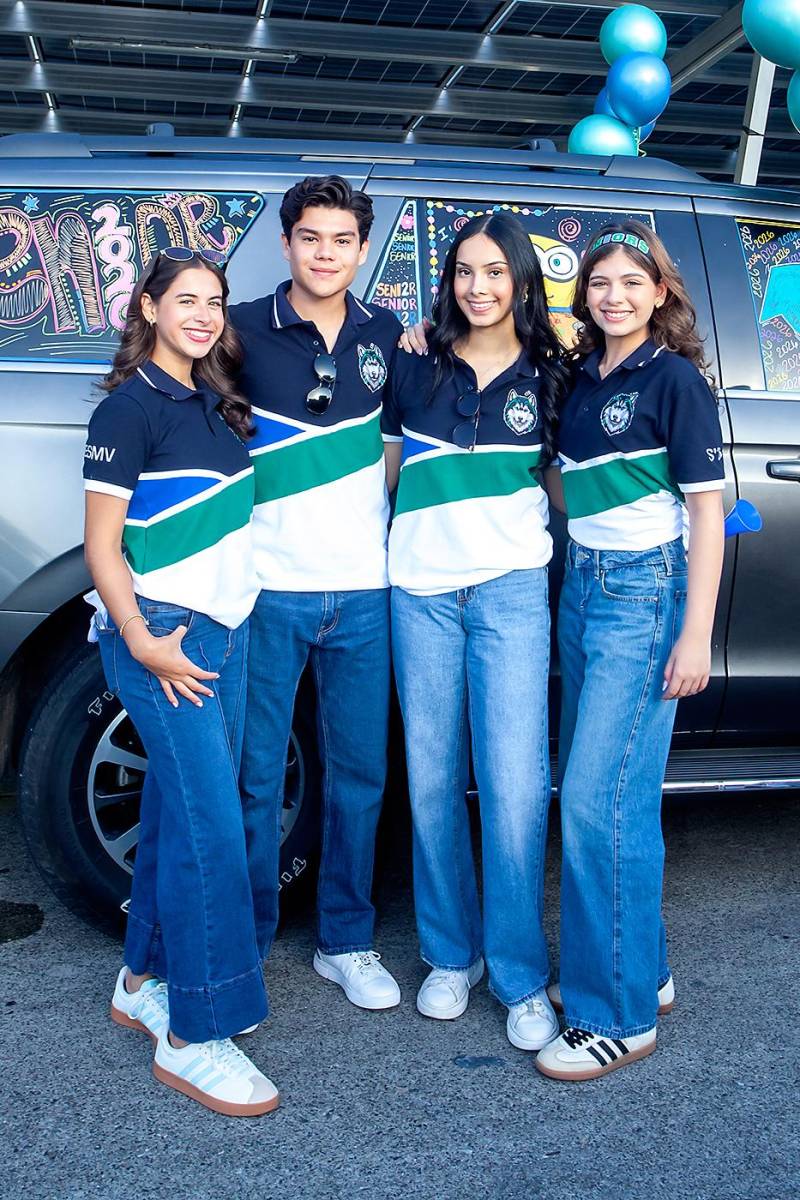 Natalie Romero, Mario Larios, Karla Mejía y Fabiana Canahuati.