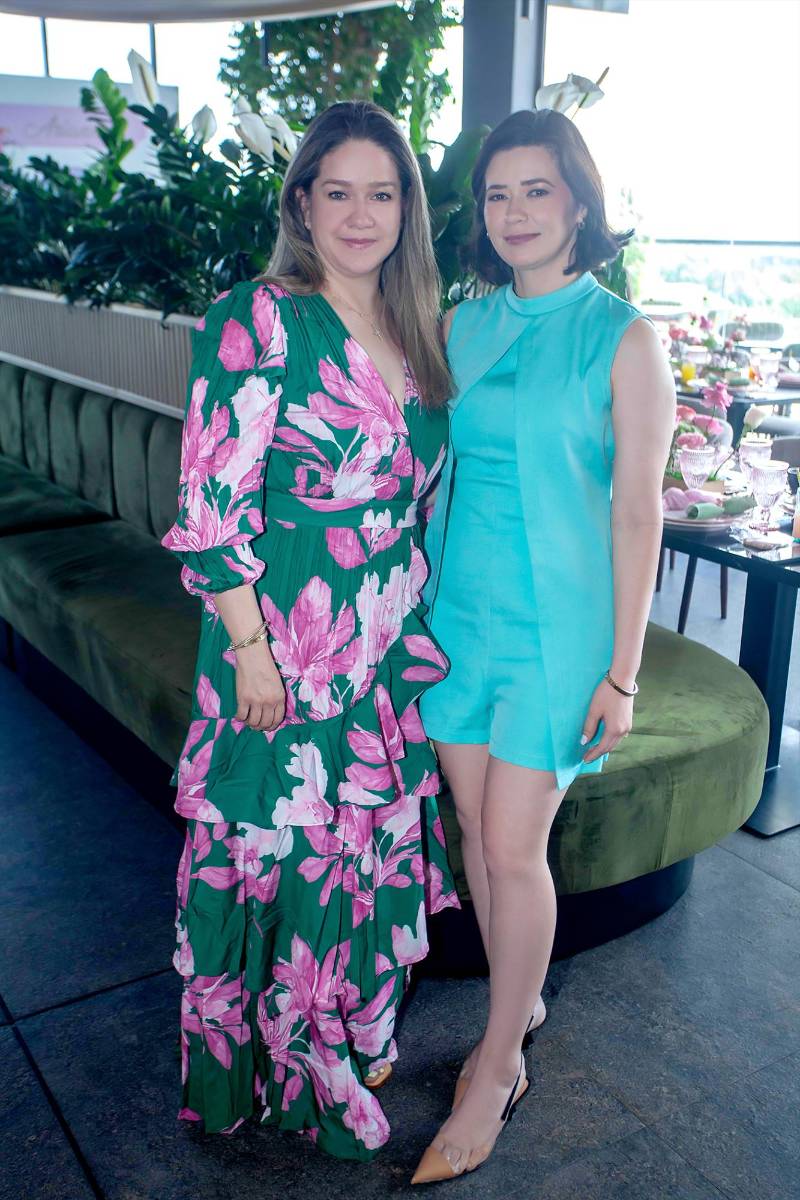 Perla Portillo y Melanie Enamorado