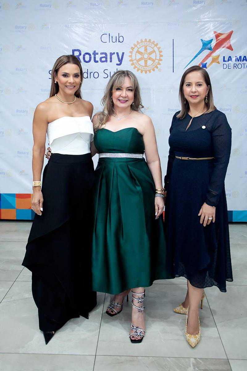Biana Ictech, Nelsy Bográn y Sandra Mata.