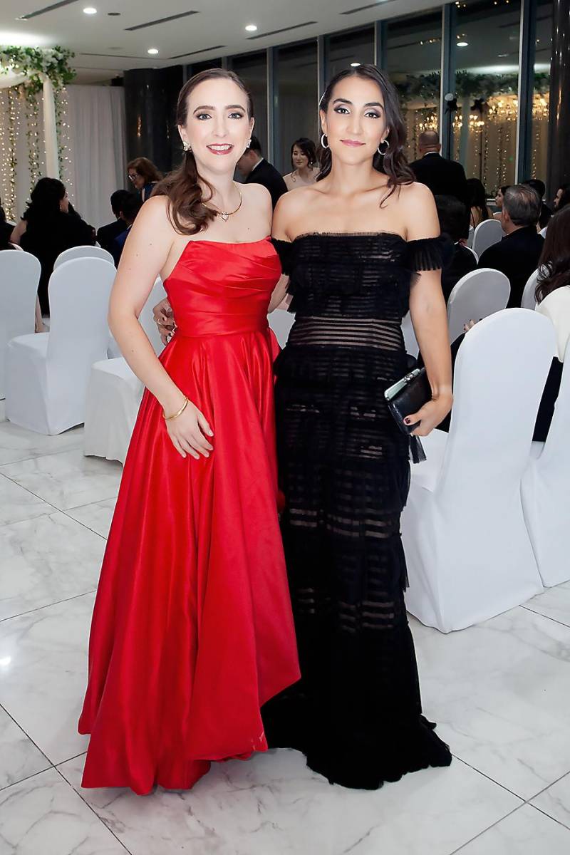 Francys de Bartek y Audrey de Batres.