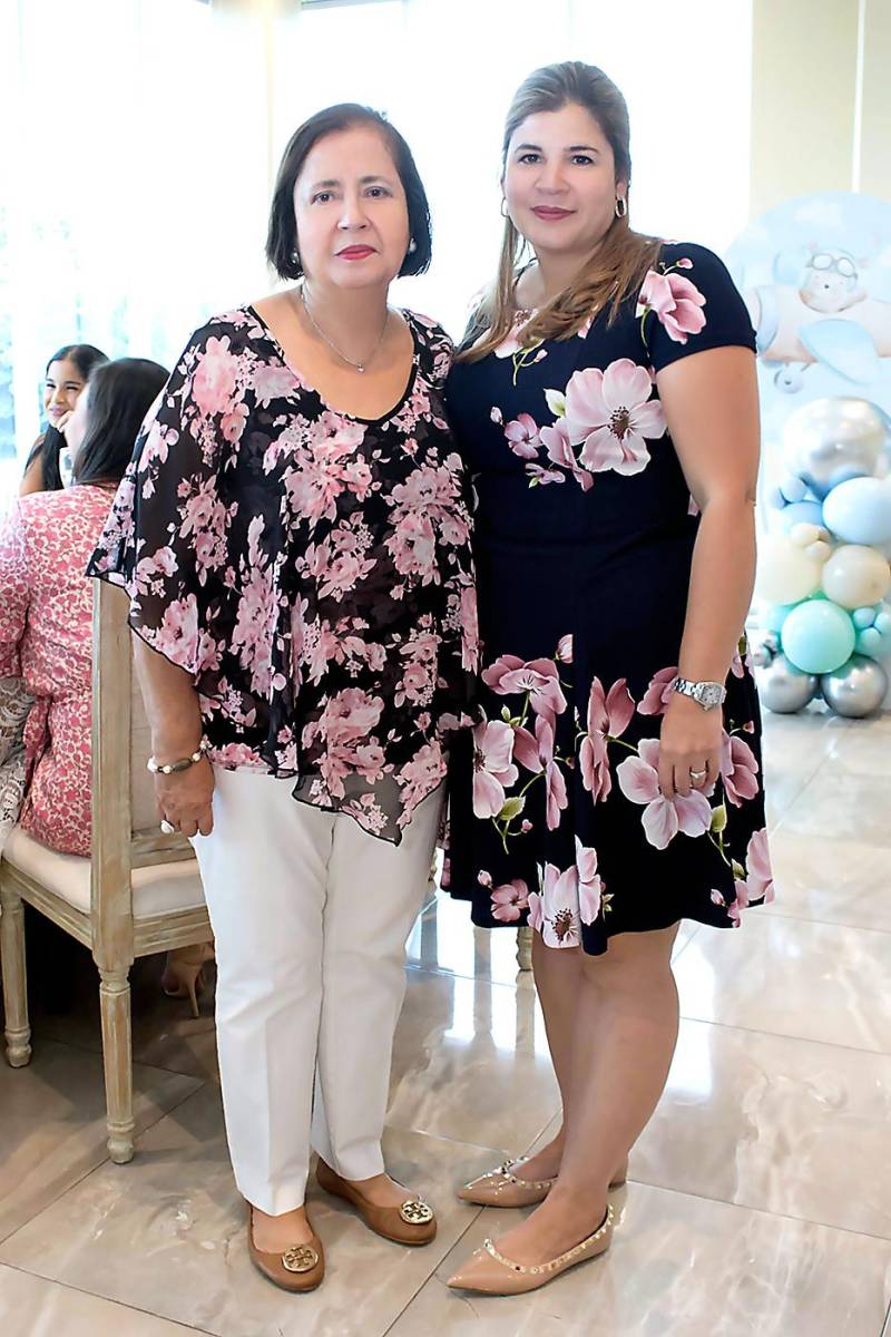 Así fue el baby shower de Olga Valle