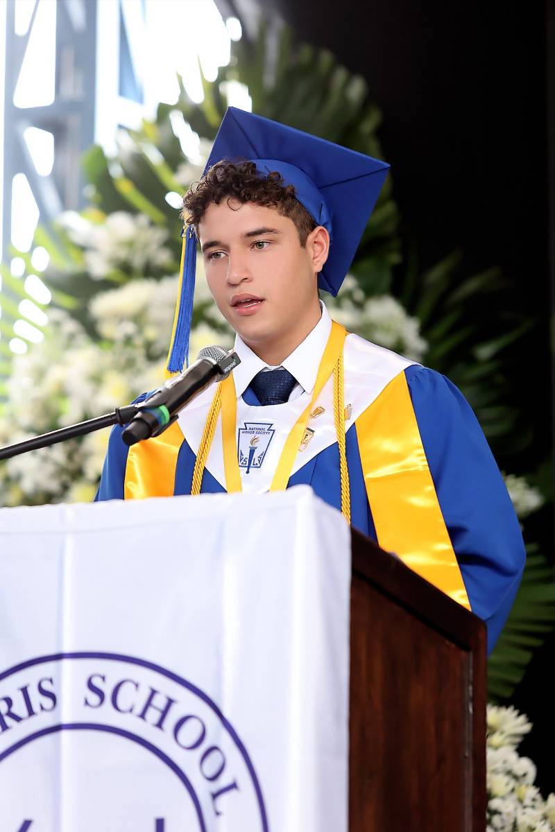 Jorge Rodríguez, Salutatorian