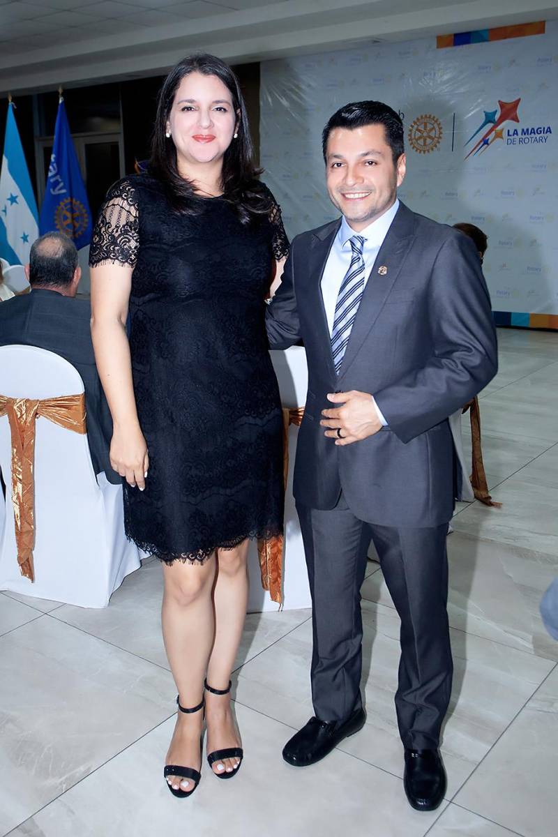Silvia López y Alex Erazo.