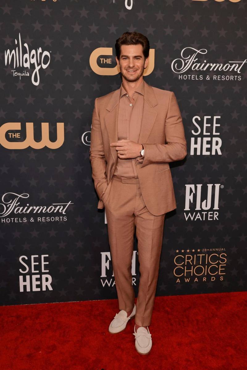 Andrew Garfield en Zegna.