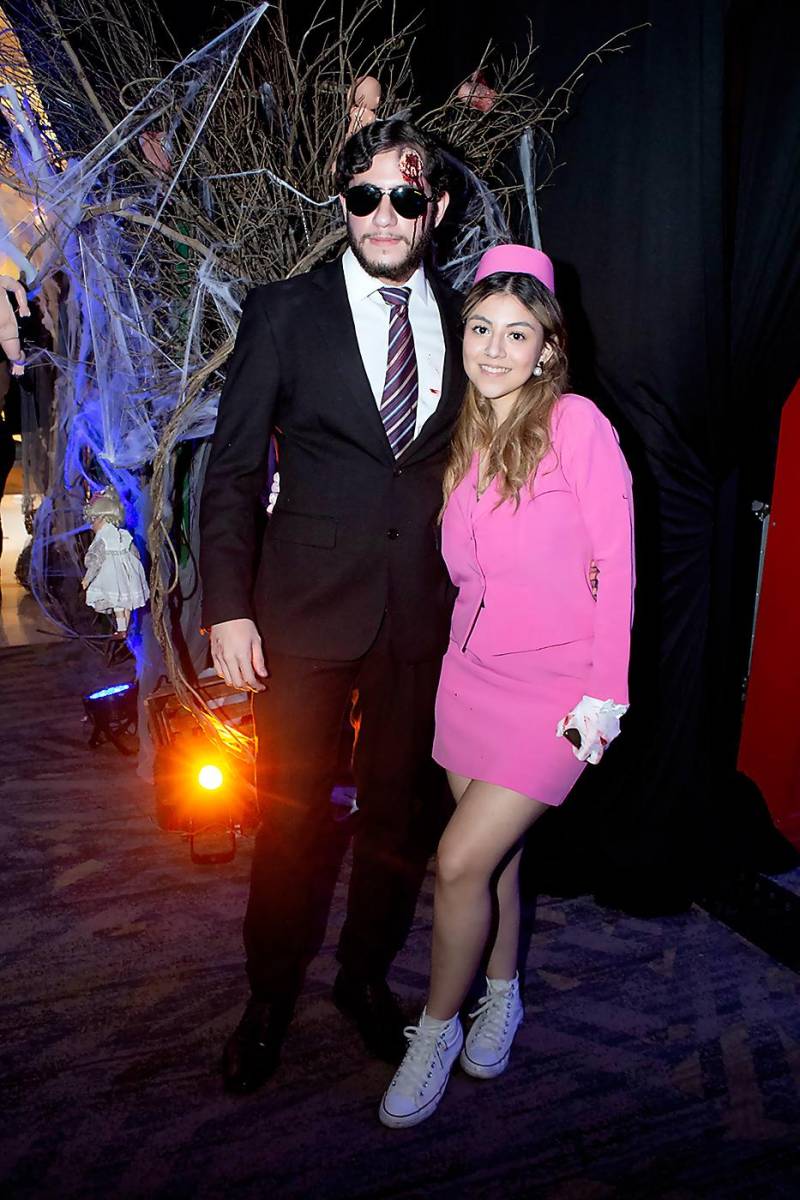 Elías Fattaleh y María Blancaneaux.
