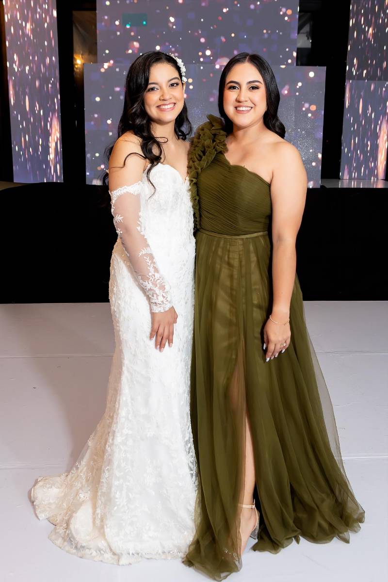 Andrea Altamirano y Lina Turcios