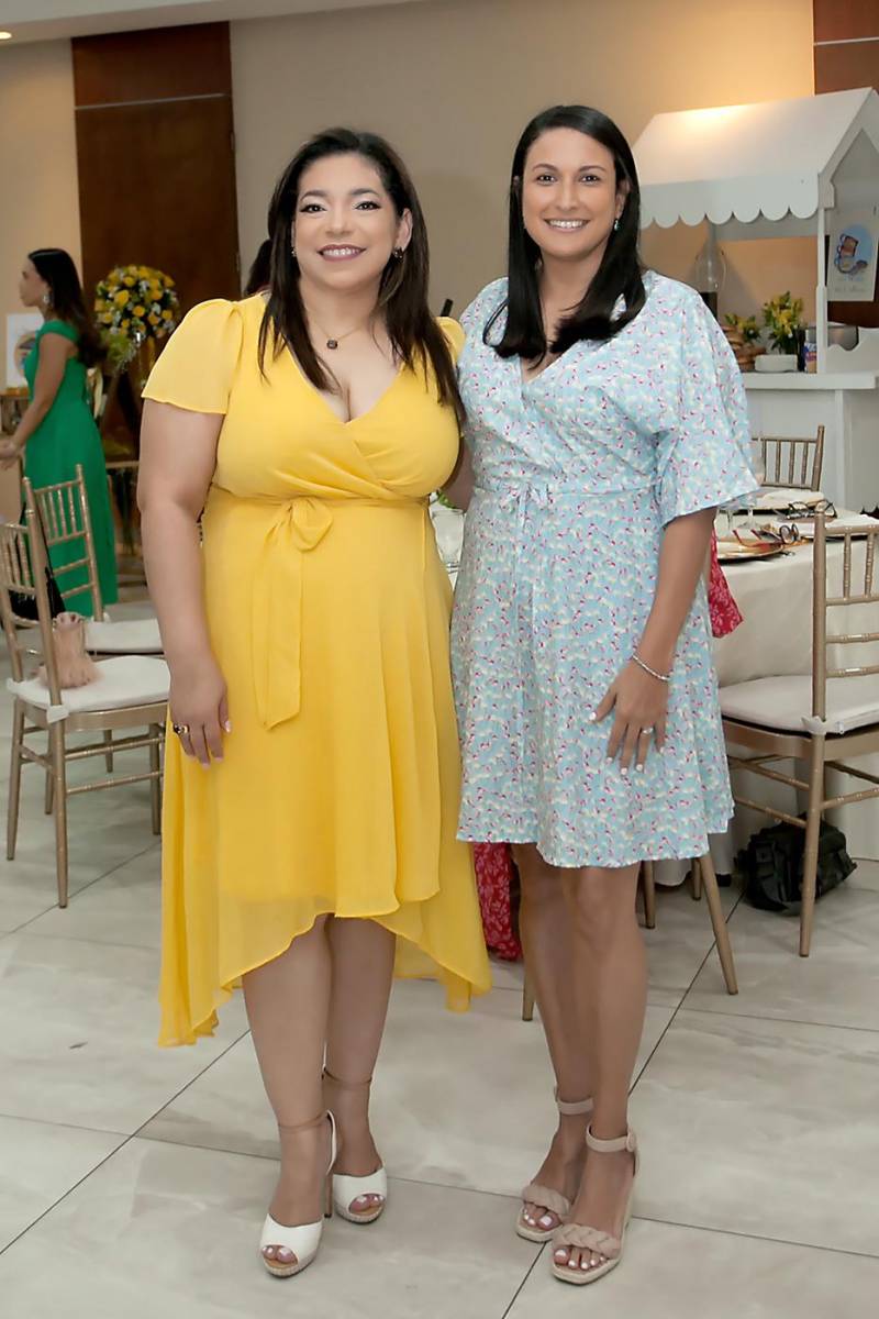 Tesla Ramos y Melissa Castro.