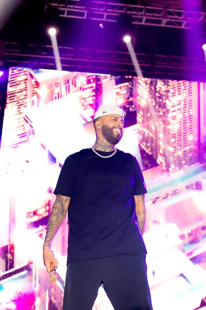 El cantante puertorriqueño Nicky Jam.