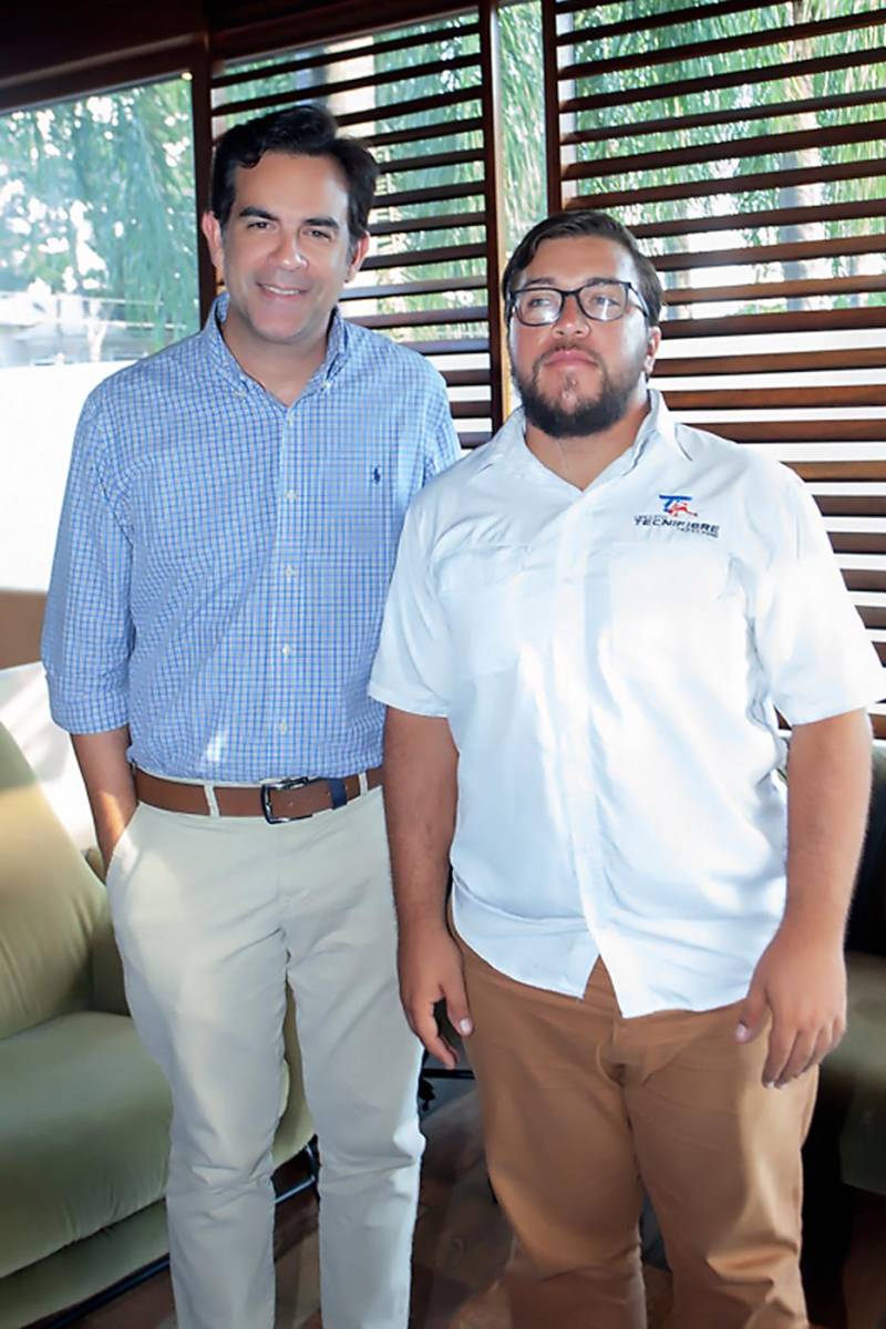 Rubén Alemán e Iván Raskoff.