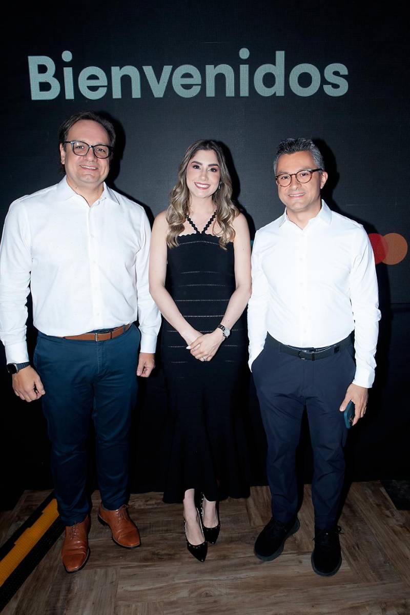 Germán Castañeda, Almudena Larach y Rodrigo Membreño.