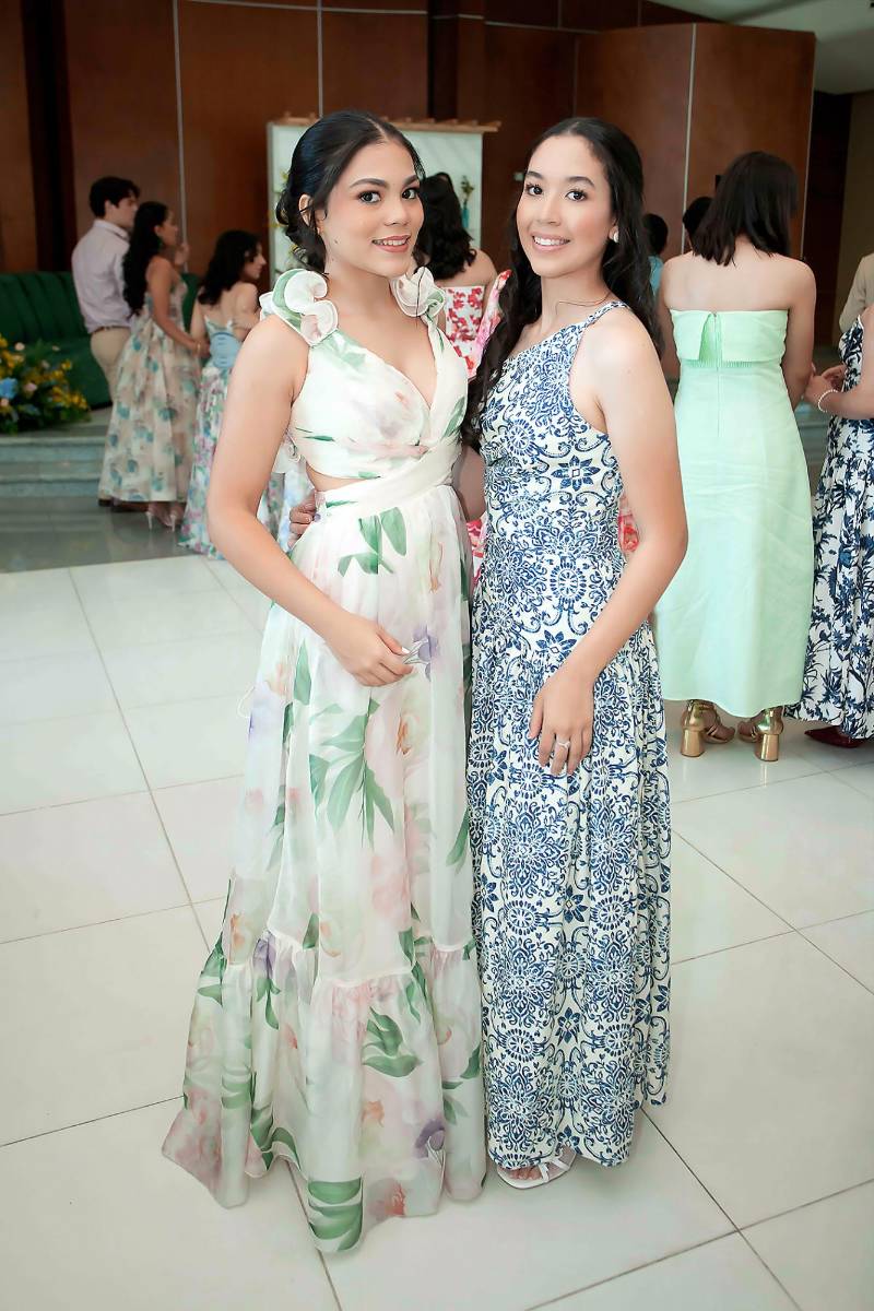 Mia Gámez y Andrea Ramos.