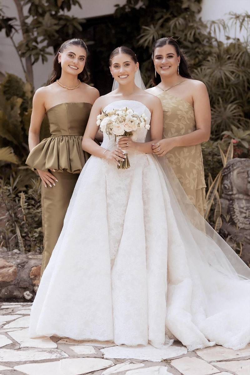 Asi se vivió la boda eclesiástica de Johannes Múller y Ruth Panayotti
