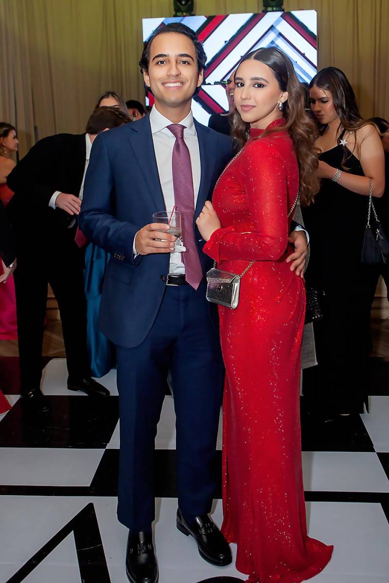 Diego Bardia y Katherine Fajardo.