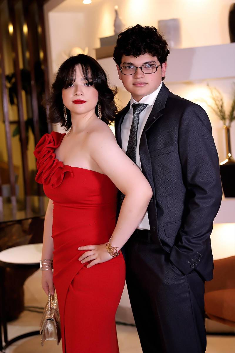 Annette Oconnor y Santiago Facussé.