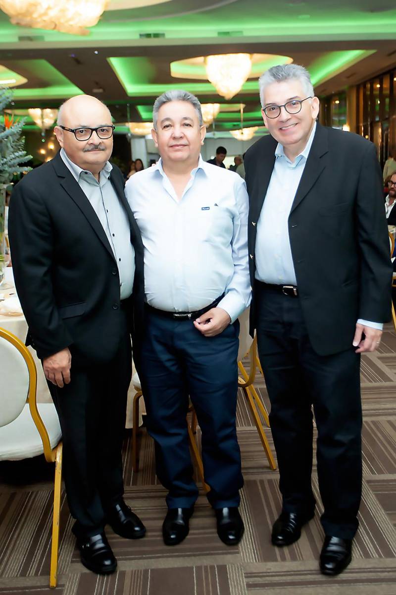 Juan Murillo, Orgeli Pineda y Sergio Reyes.